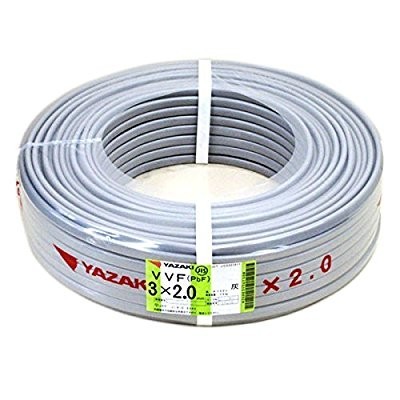 標準在庫品】矢崎 Fケーブル 100m巻VVF3X2.0 | 電設資材・制御機器