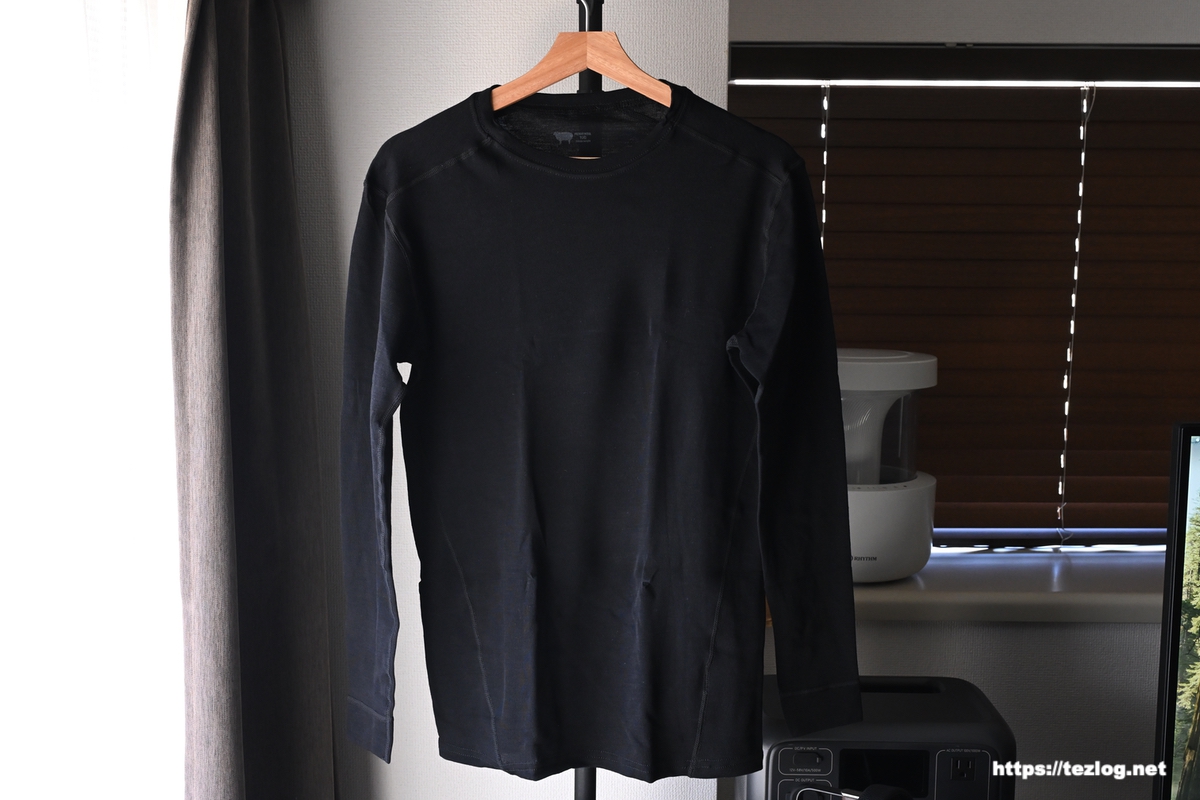 防寒】モンベルのスーパーメリノウールのアンダーウェアがスゴイ【普段