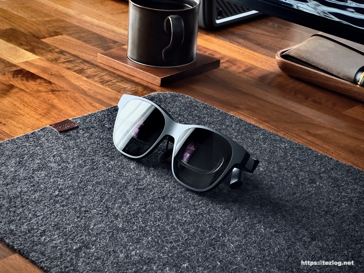 XREAL Air (NREAL Air) レビュー。気軽に使える・持ち運べるARグラス