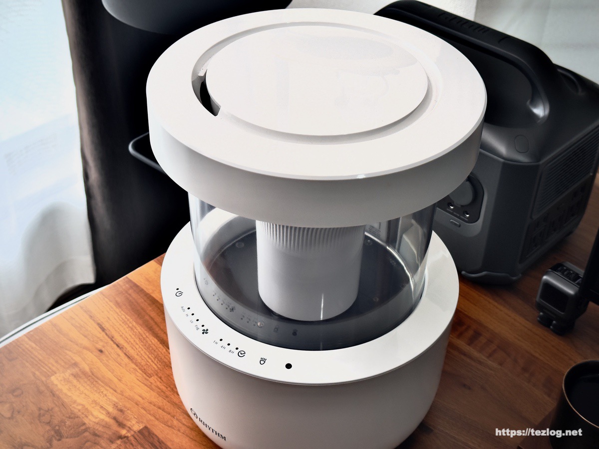 リズム プールレス超音波式加湿器 MIST 300 レビュー。お手入れ簡単