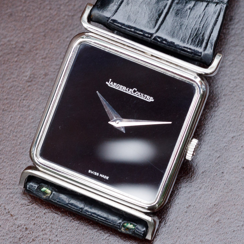 JAEGER LECOULTRE Ref.9117.22 ONYX DIAL – TIMEANAGRAM