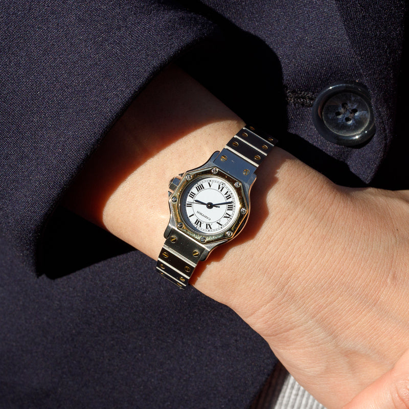 CARTIER SM SANTOS OCTAGON AUTOMATIC – TIMEANAGRAM