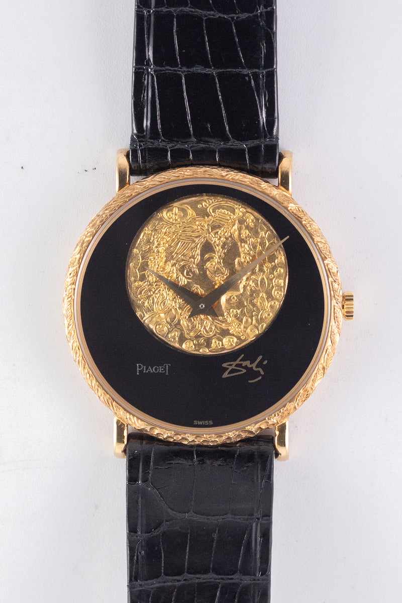 PIAGET REF.9025 Dali D'or ONYX DIAL NEW OLD STOCK – TIMEANAGRAM