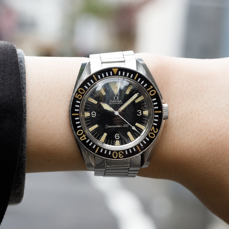 OMEGA Seamaster 300 Ref.165.024 Speedmaster Caseback – TIMEANAGRAM