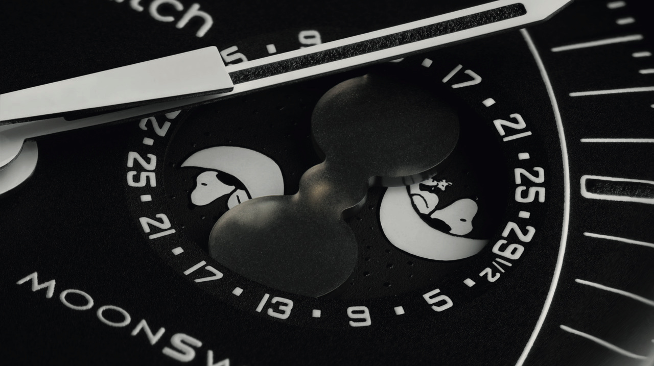 New black Snoopy Swatch x Omega MoonSwatch revealed