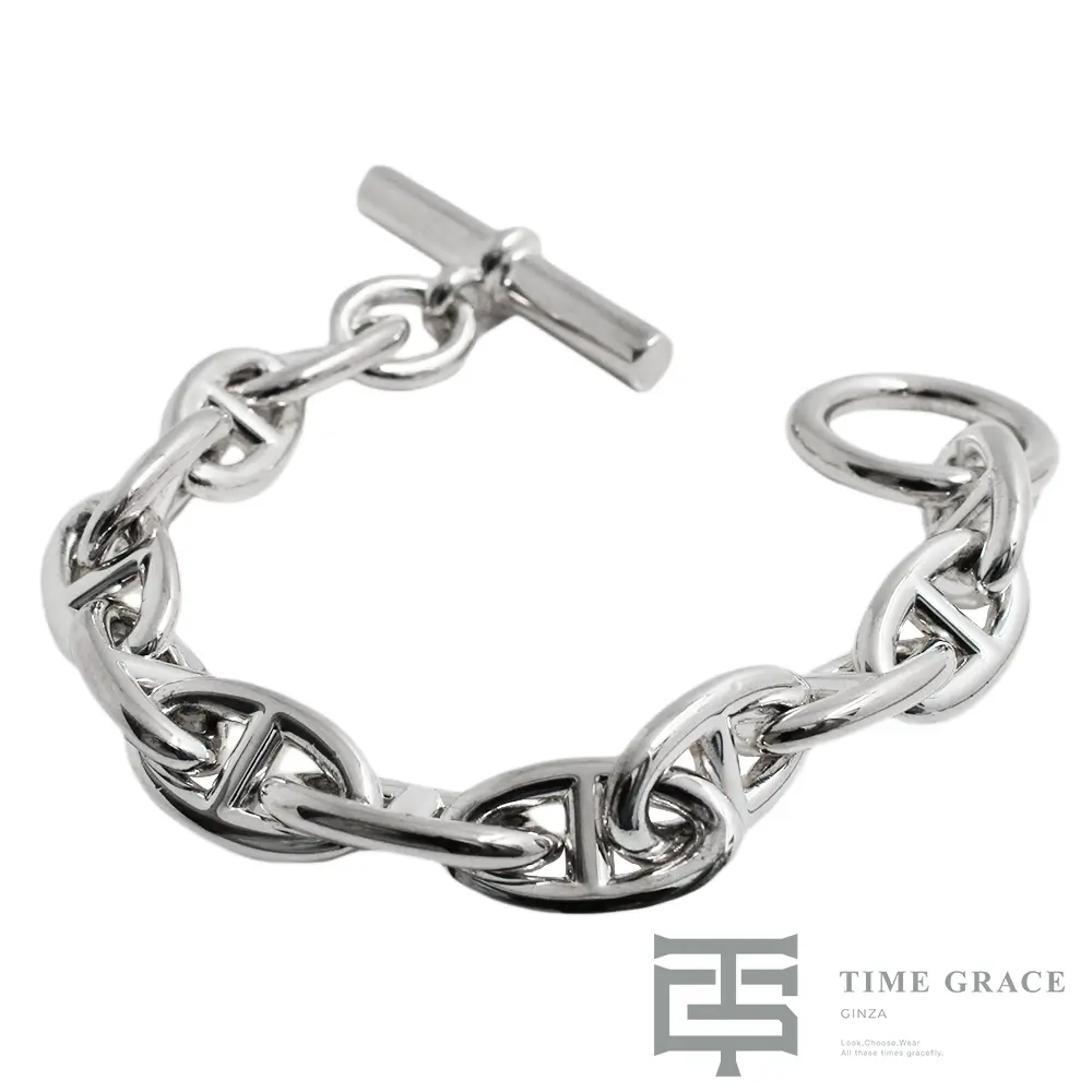 シェーヌダンクルGM ブレスレット 12コマ/ エルメス アクセサリー