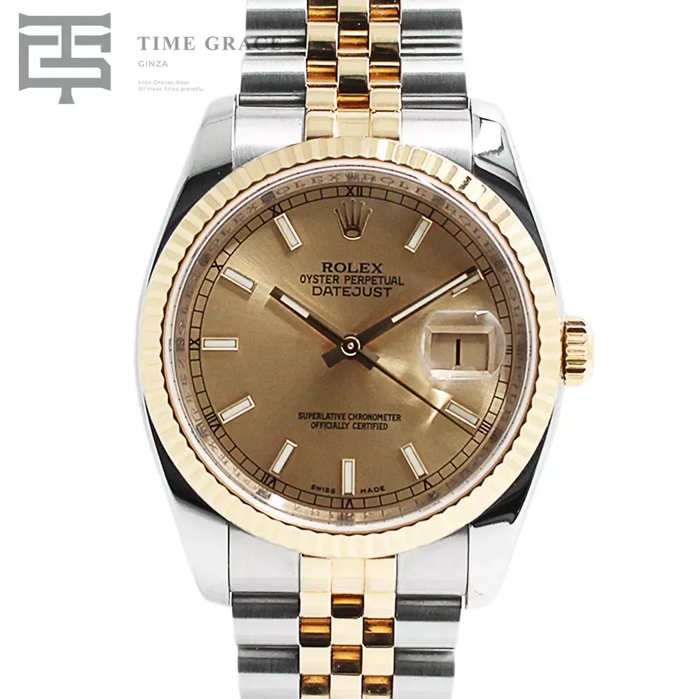 デイトジャスト36 16233 シャンパン ジュビリーブレス/ ロレックス