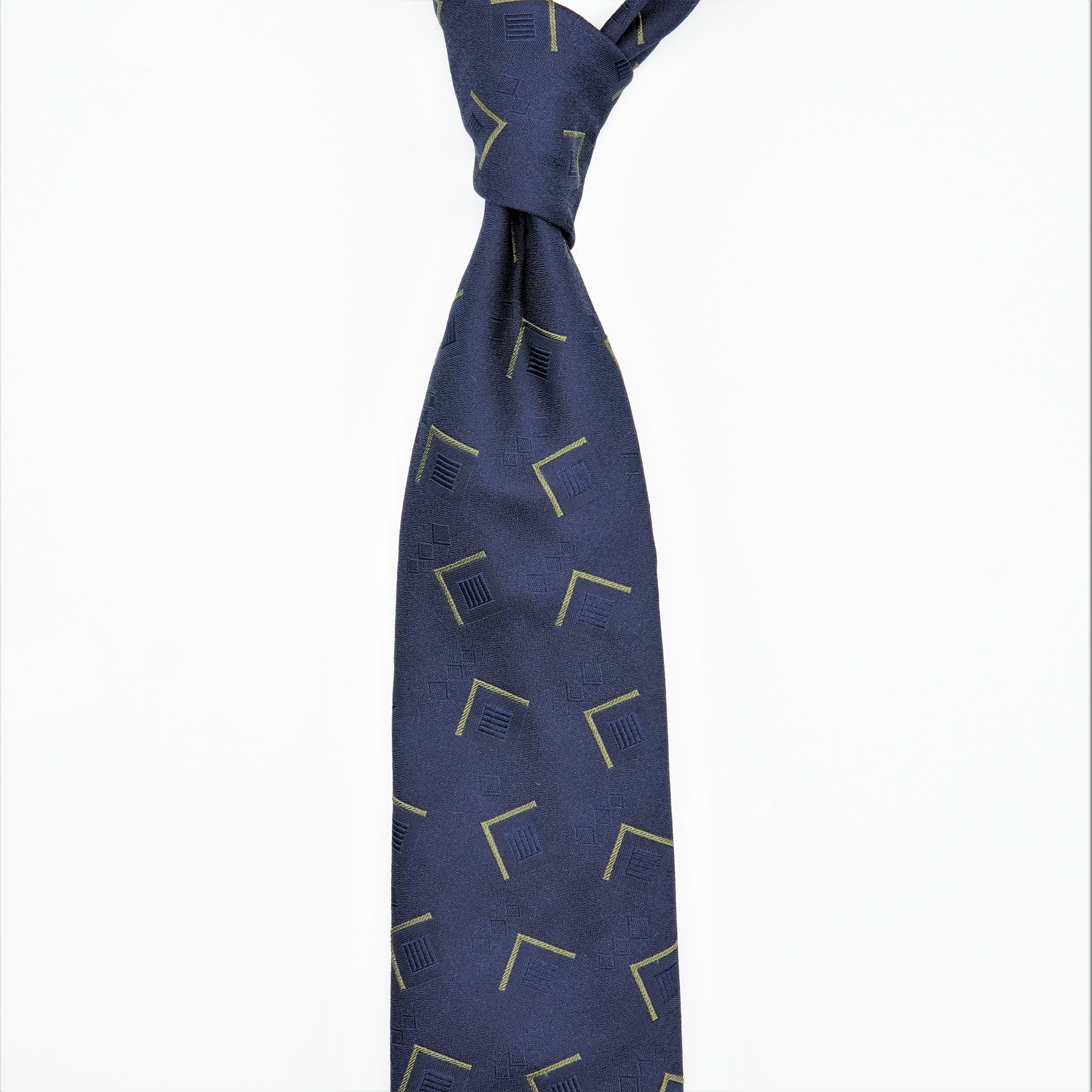 TIEYOURTIE GEOMETRIC1 SETTEPIEGHE NECKTIE – TIE YOUR TIE