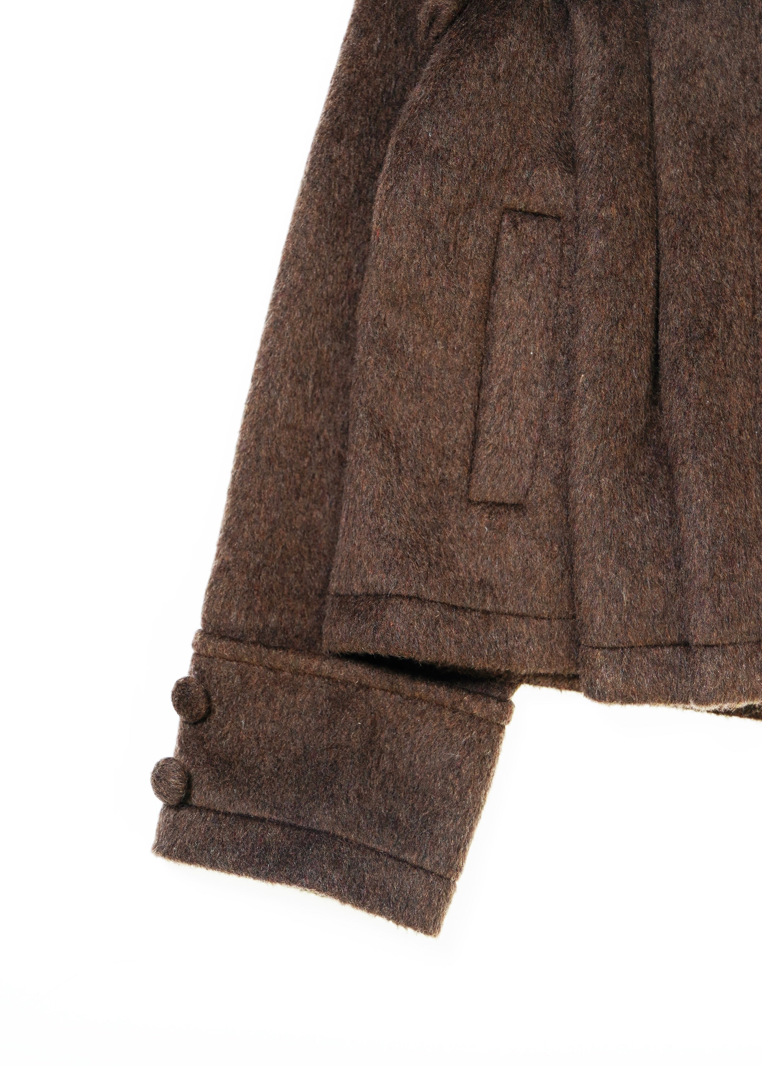 新色黒追加発売】grace fur collar wool coat – Tie.Me