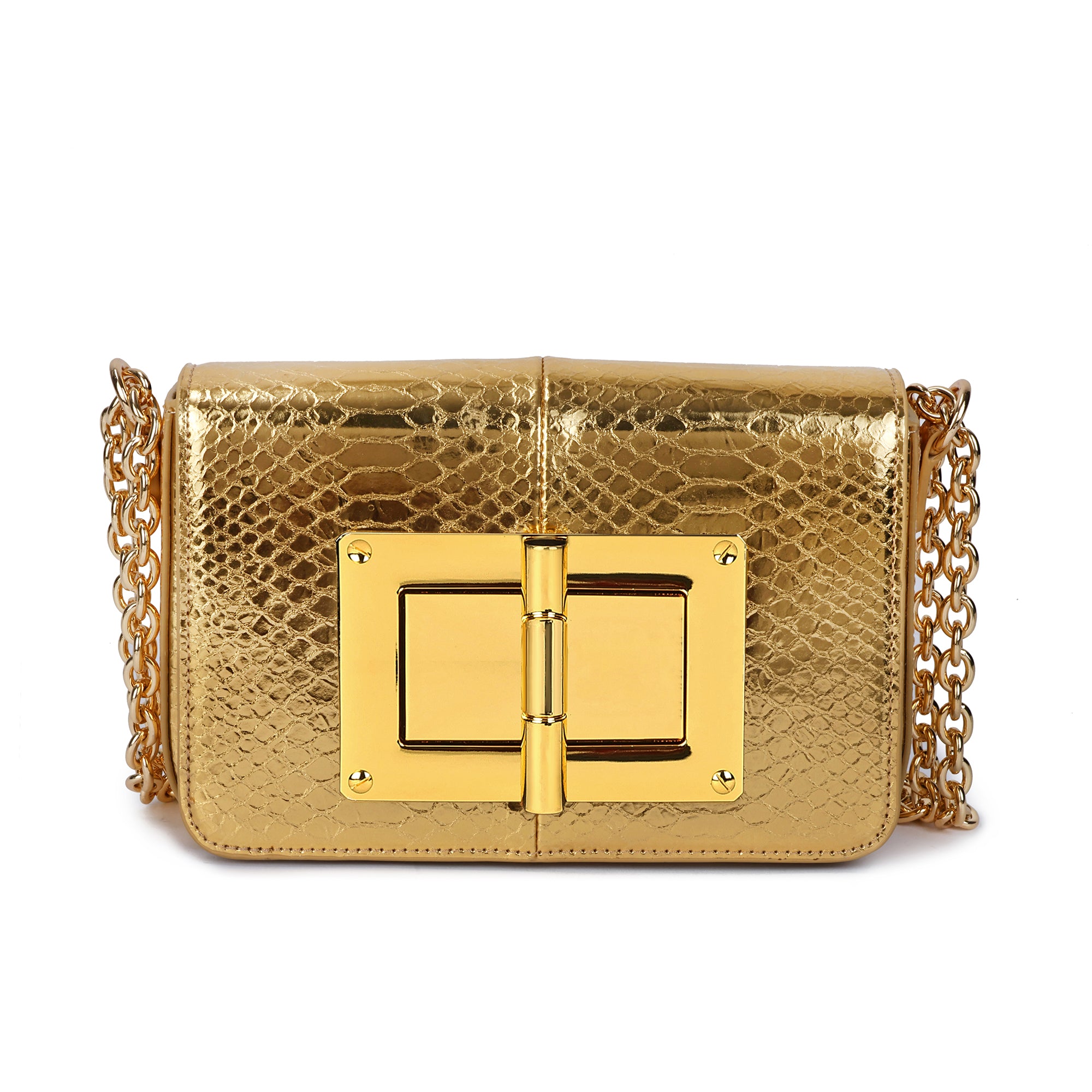 Foldover Flap Shoulder Leather Bag – Tiffany & Fred Paris