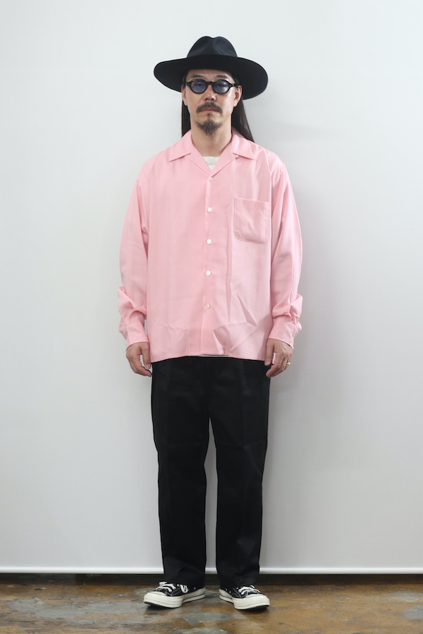 TIGHT / 50'S SHIRT L/S ( TYPE-1 )（PINK）