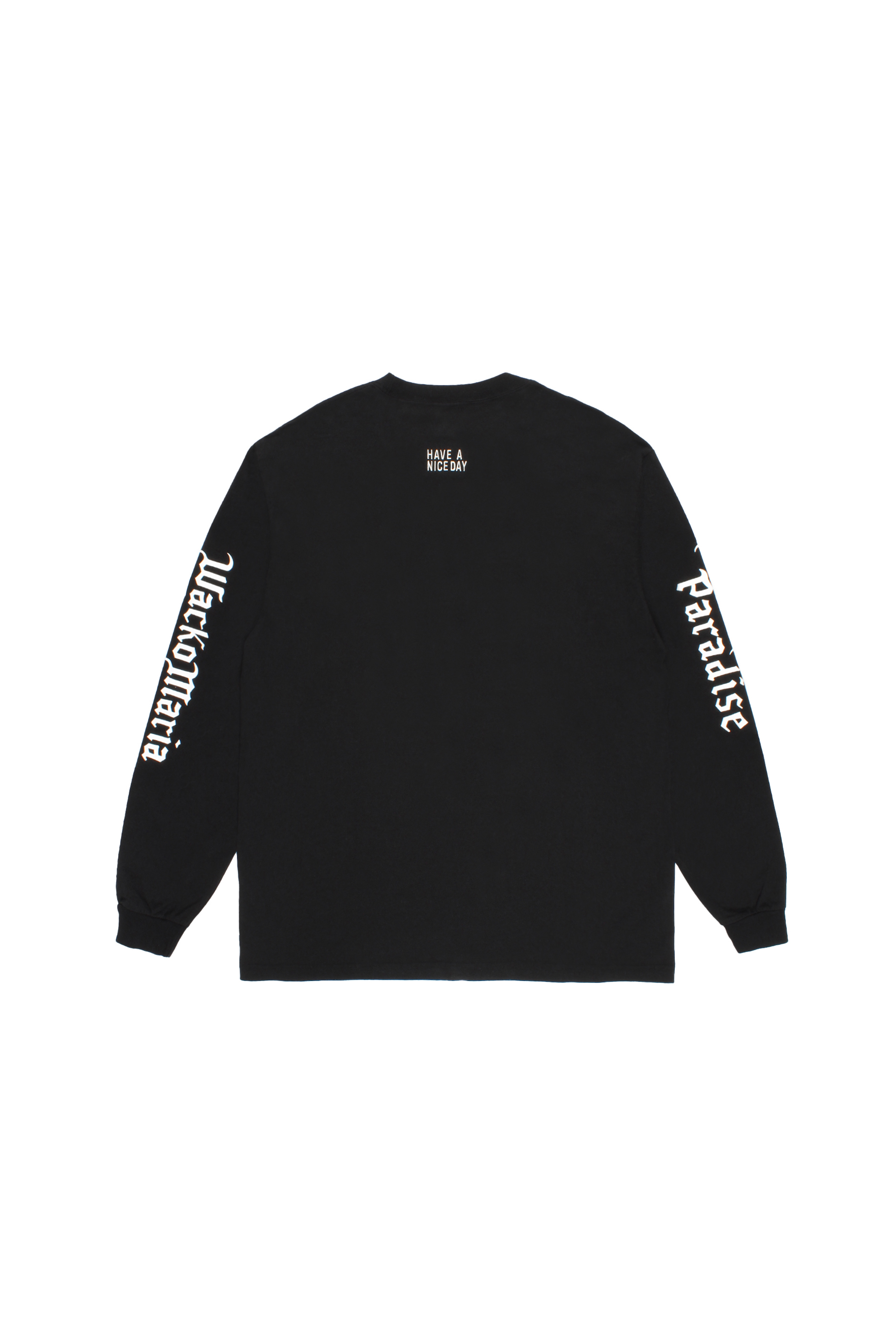 TIGHT / WASHED HEAVY WEIGHT CREW NECK LONG SLEEVE T-SHIRT ( TYPE-1