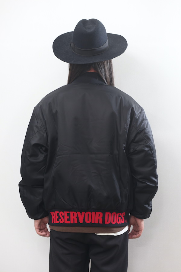 TIGHT / RESERVOIR DOGS / VARSITY JACKET（BLACK）
