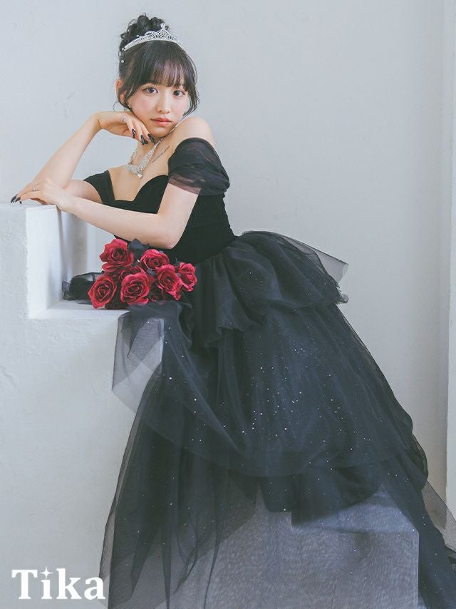 Aラインロングドレス | キャバドレス通販 TIKA(ティカ)【公式】