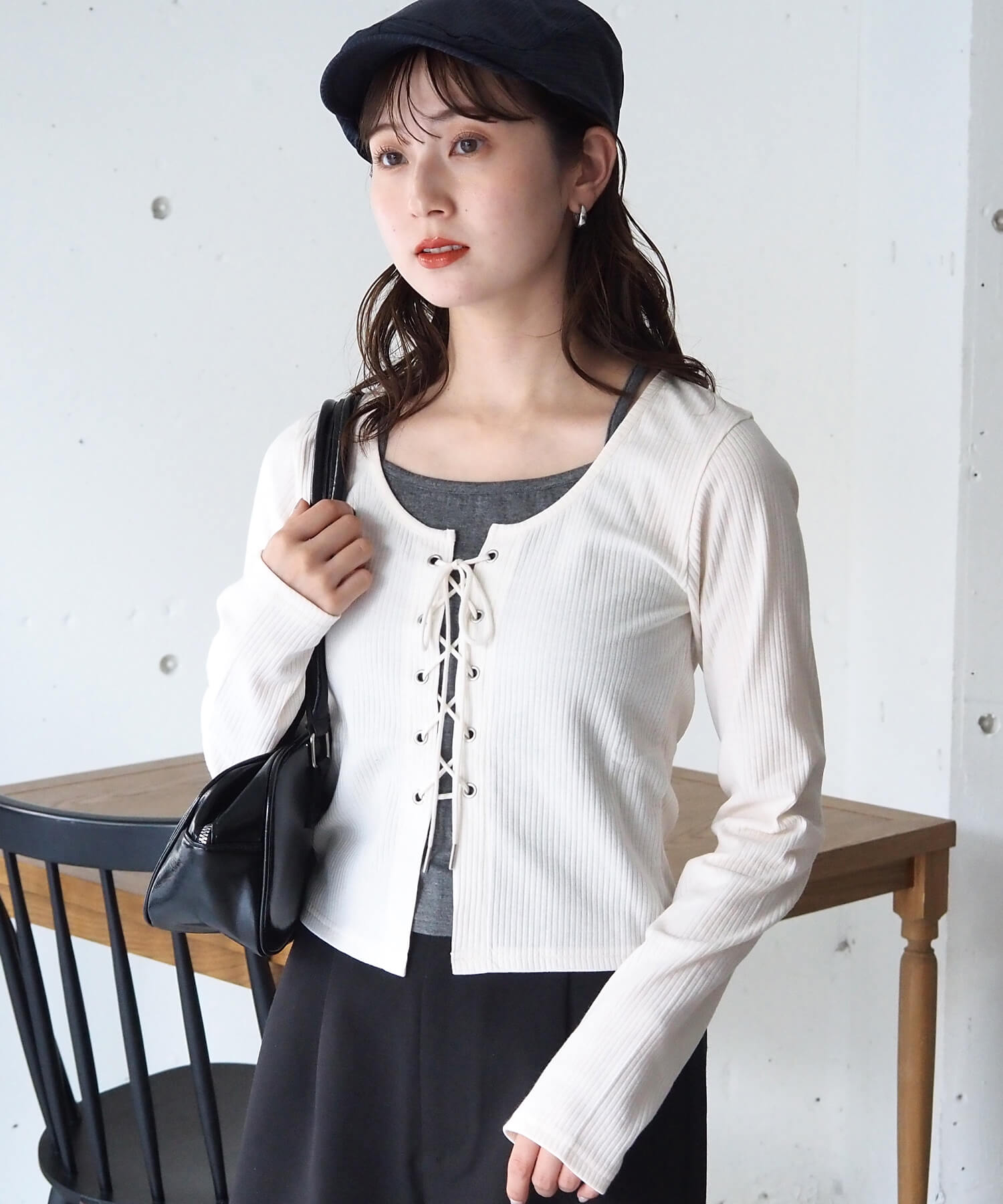 tiptop+pocket ティップトッププラスポケット / レースアップ