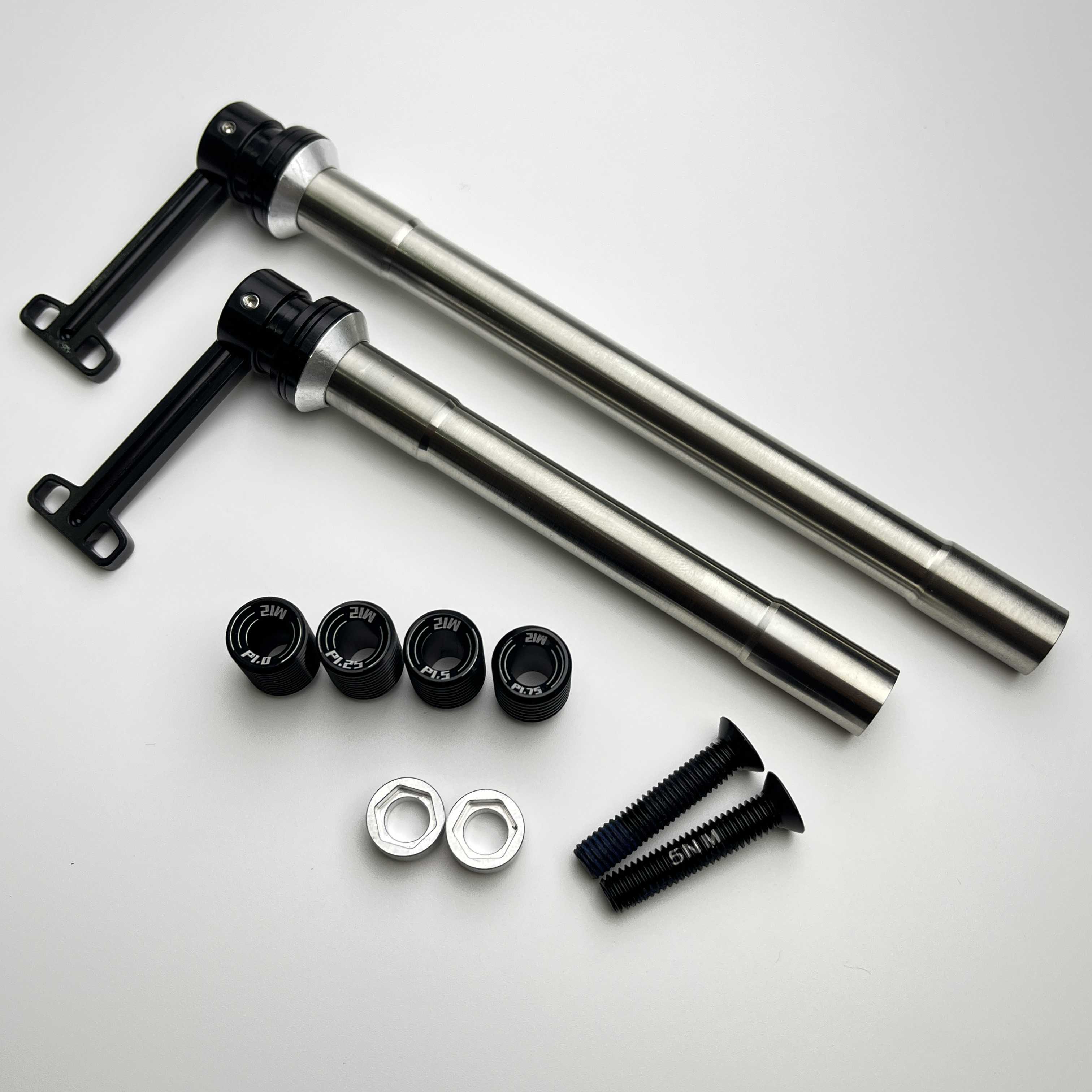 チタンスルーアクスル＆スキュワー – Ti-Parts Titanium