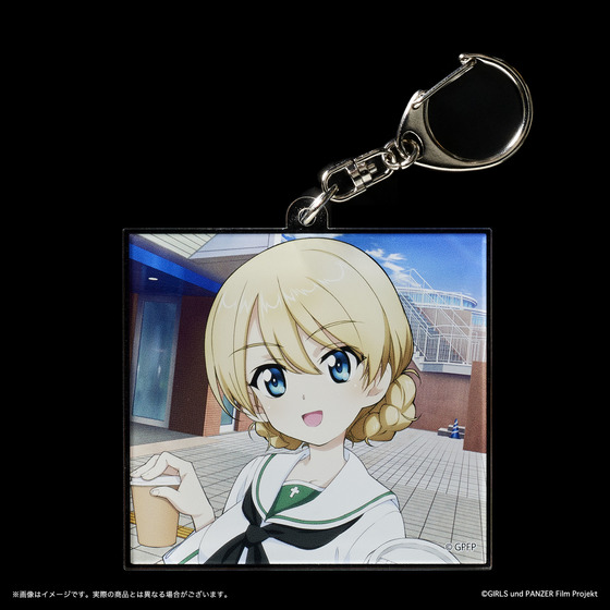 ガールズ＆パンツァー 劇場版 トレーディングアクリルキーホルダー（全