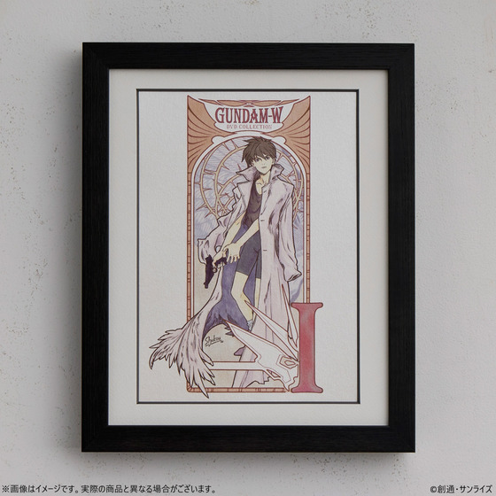 受注生産】 新機動戦記ガンダムW 額装アート〈新機動戦記ガンダムW