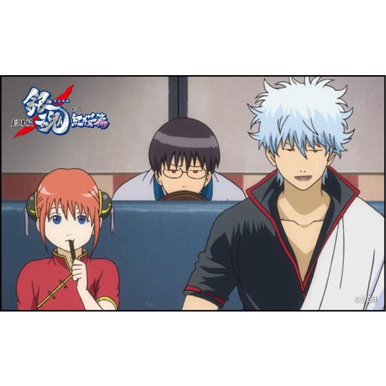 劇場版 銀魂 新訳紅桜篇 ステッカー Aセット：万事屋（4枚入り） | A