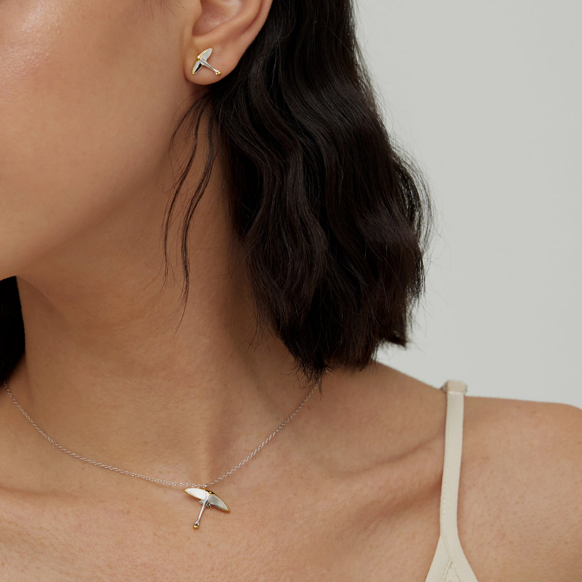 Sky星を紡ぐ子どもたち マンタネックレス Sky星を紡ぐ子どもたち