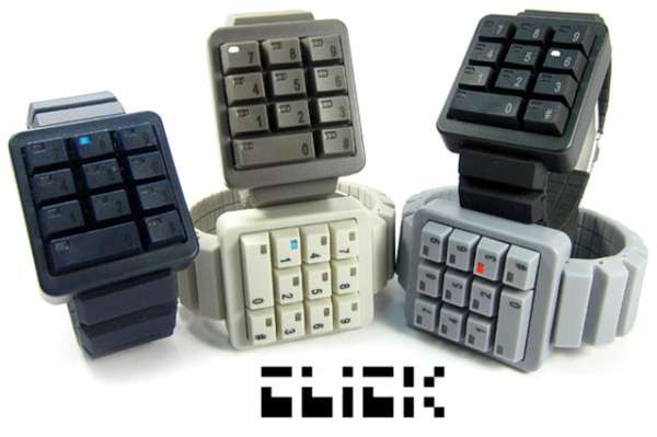 Click Keypad Watch - The Gadgeteer