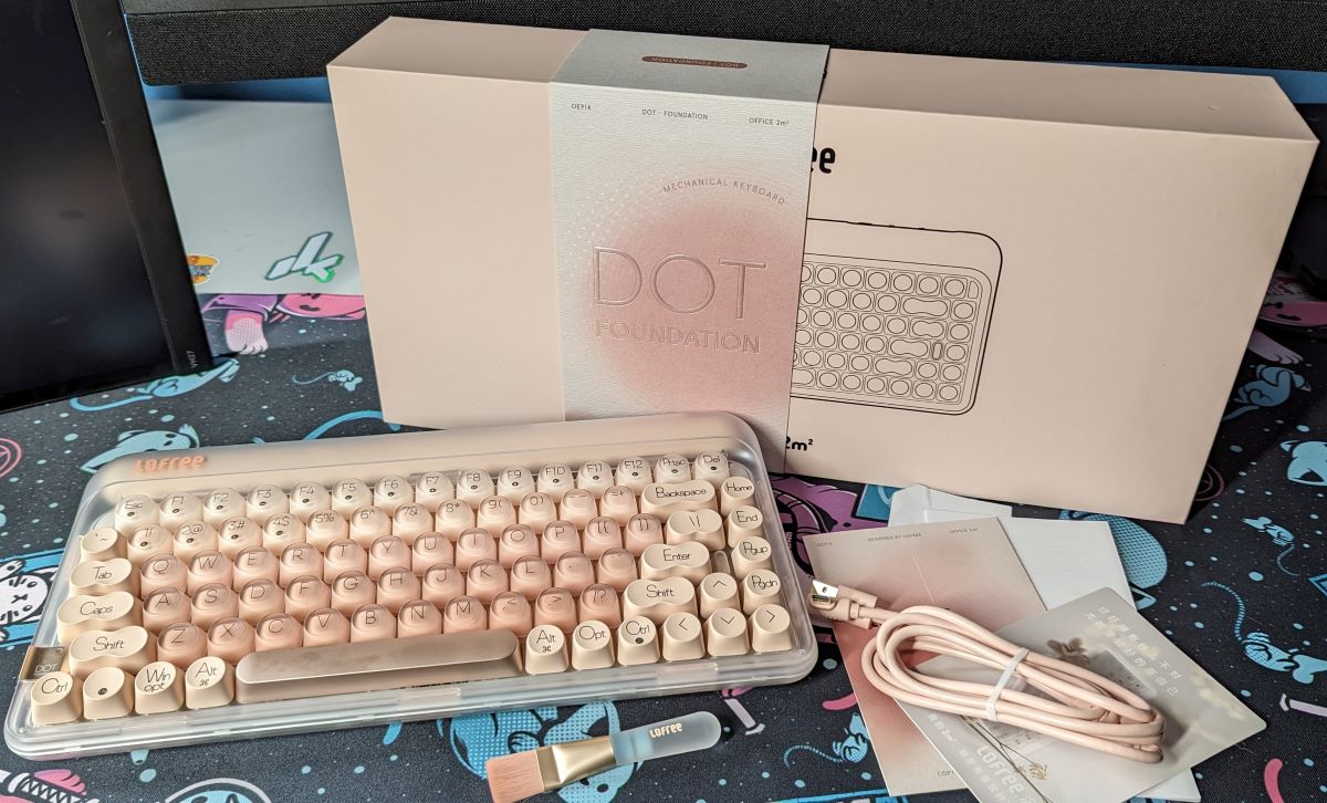 LOFREE DOT Foundation mechanical keyboard review - The Gadgeteer