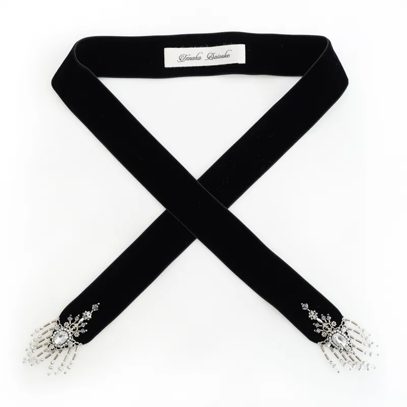 TanakaDaisuke ベルベットリボン 黒 【公式通販】