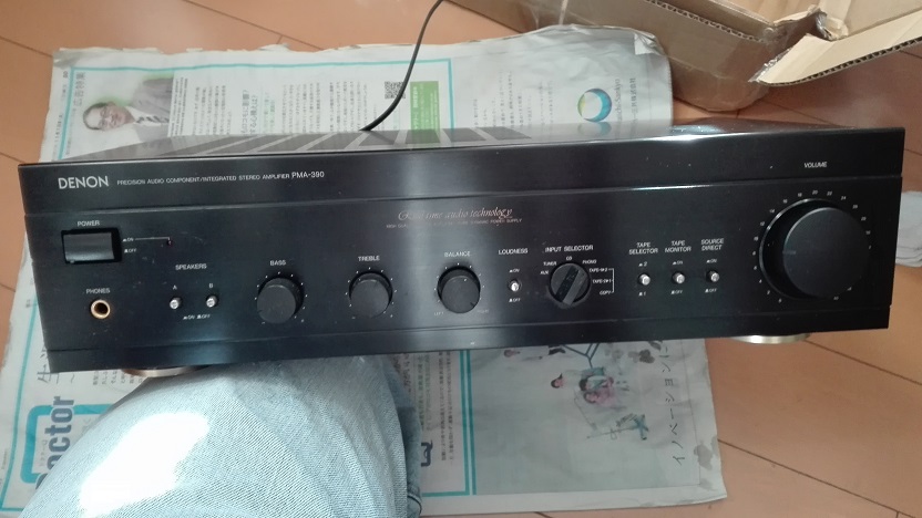 モリゾウ【動作確認済・リモコン無】 DENON PMA-390 IV モリゾウ様専用