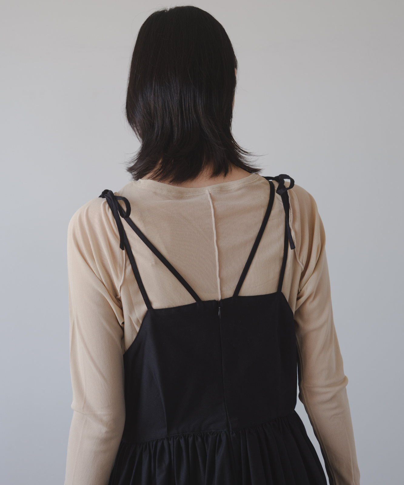 ≪通常販売≫【THE DRESS #42】gather camisole dress（ギャザー