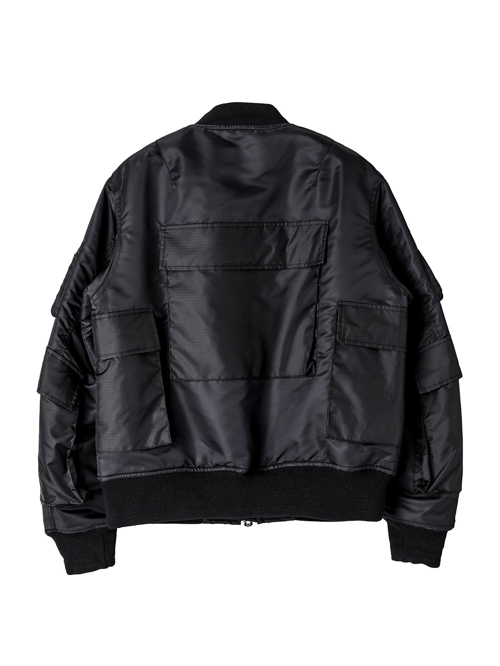 sj.0033AW25-black B.D.Uポケットフライトジャケット The Black-and