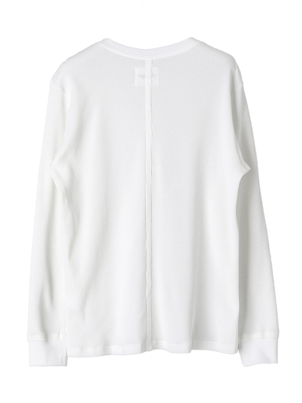 swc.0005AW25-white サーマルクルーネックロングスリーブTシャツ The