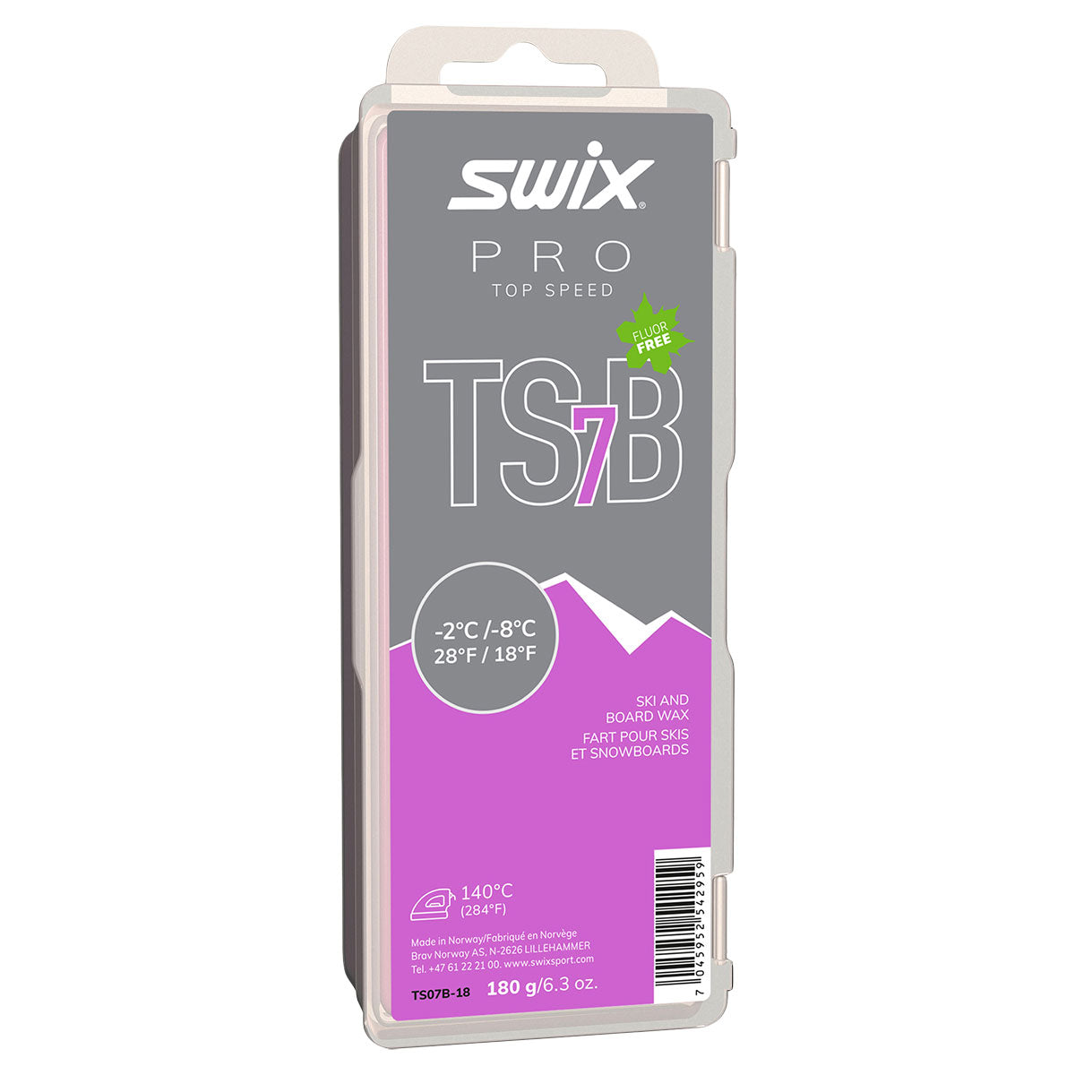 Swix PRO Top Speed Black (TSB) Wax – Race Place
