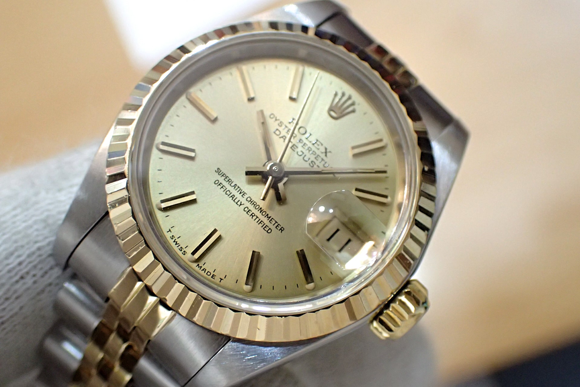 中古品A【ROLEX】ロレックス デイトジャスト Ref.69173 SSxK18YG