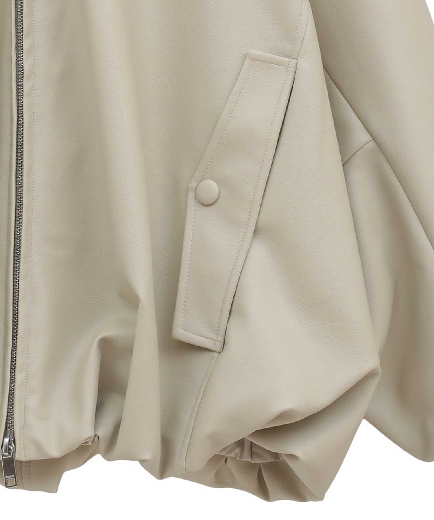 FAKE LEATHER BALLOON JACKET｜CLANE（クラネ）公式通販｜THE TOKYO