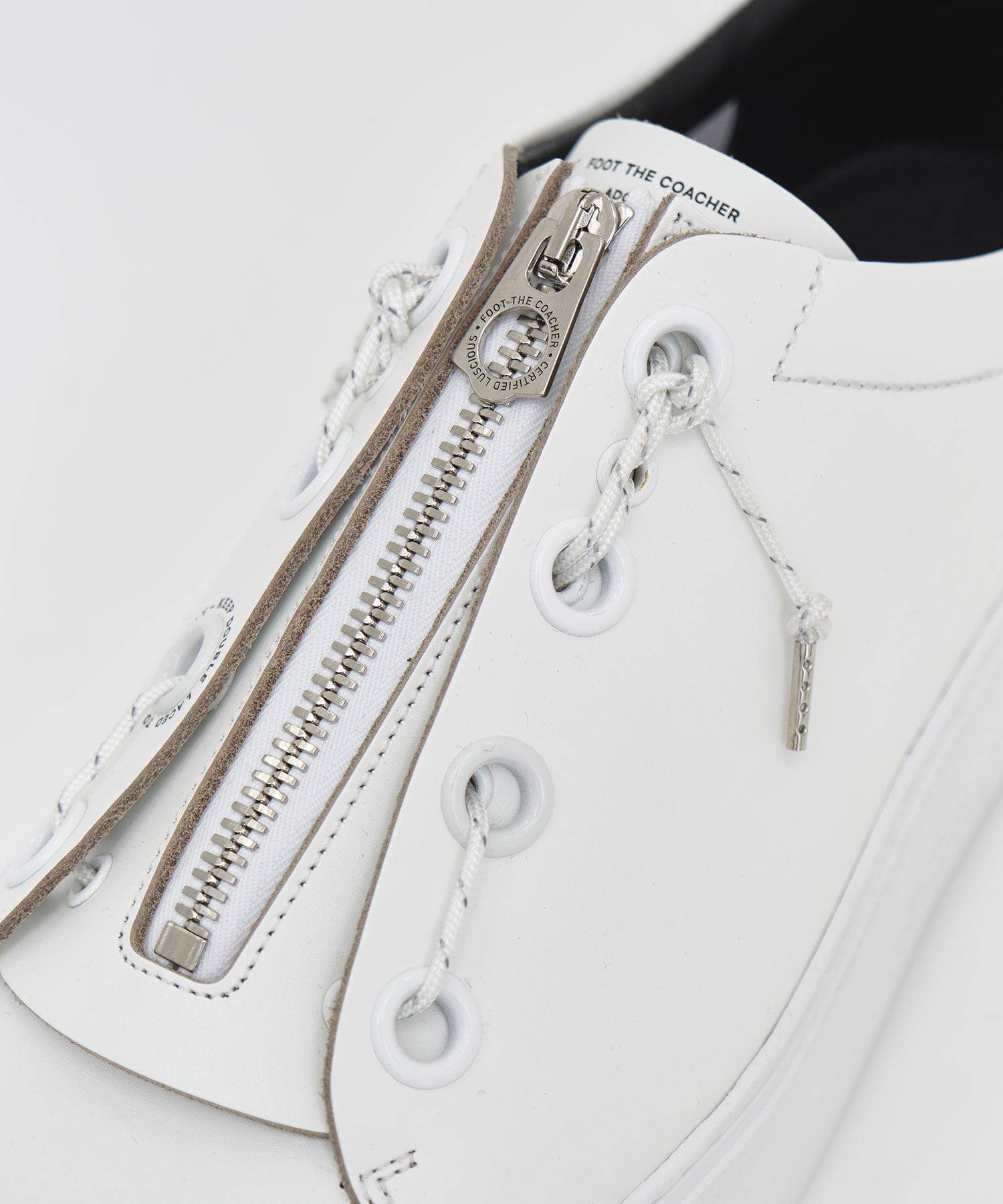 EX.FRONT ZIP DOUBLE LACED ｜ foot the coacher