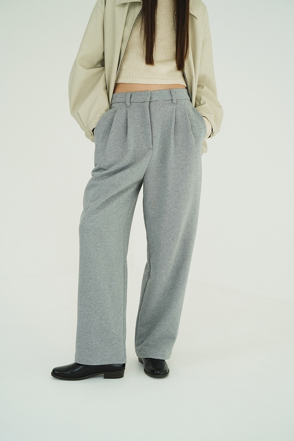 TWO TUCK SWEAT PANTS｜CLANE（クラネ）公式通販｜THE TOKYO（ザ