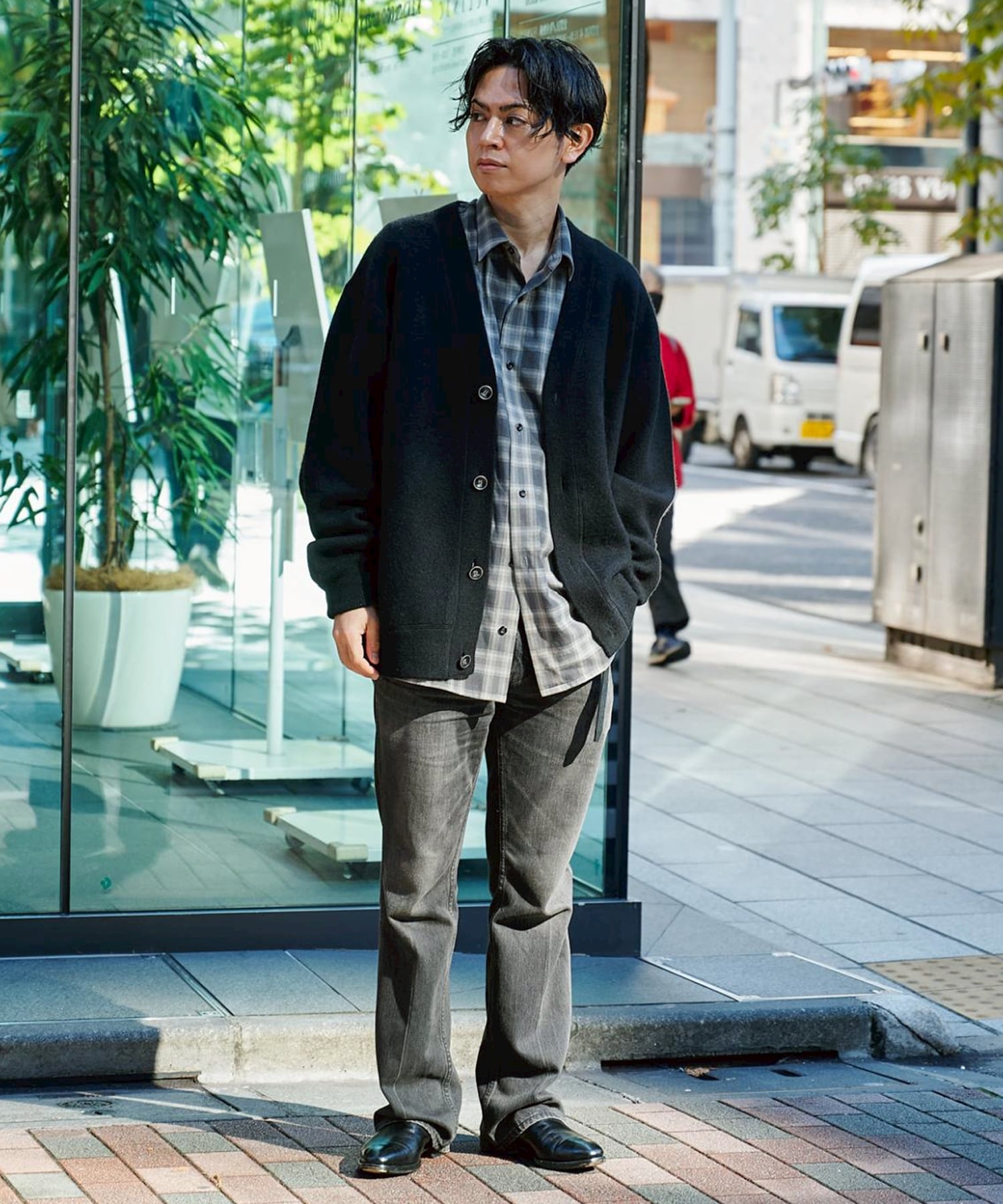 CASHMERE REVERSIBLE CARDIGAN | CASHMERE CASHMERE