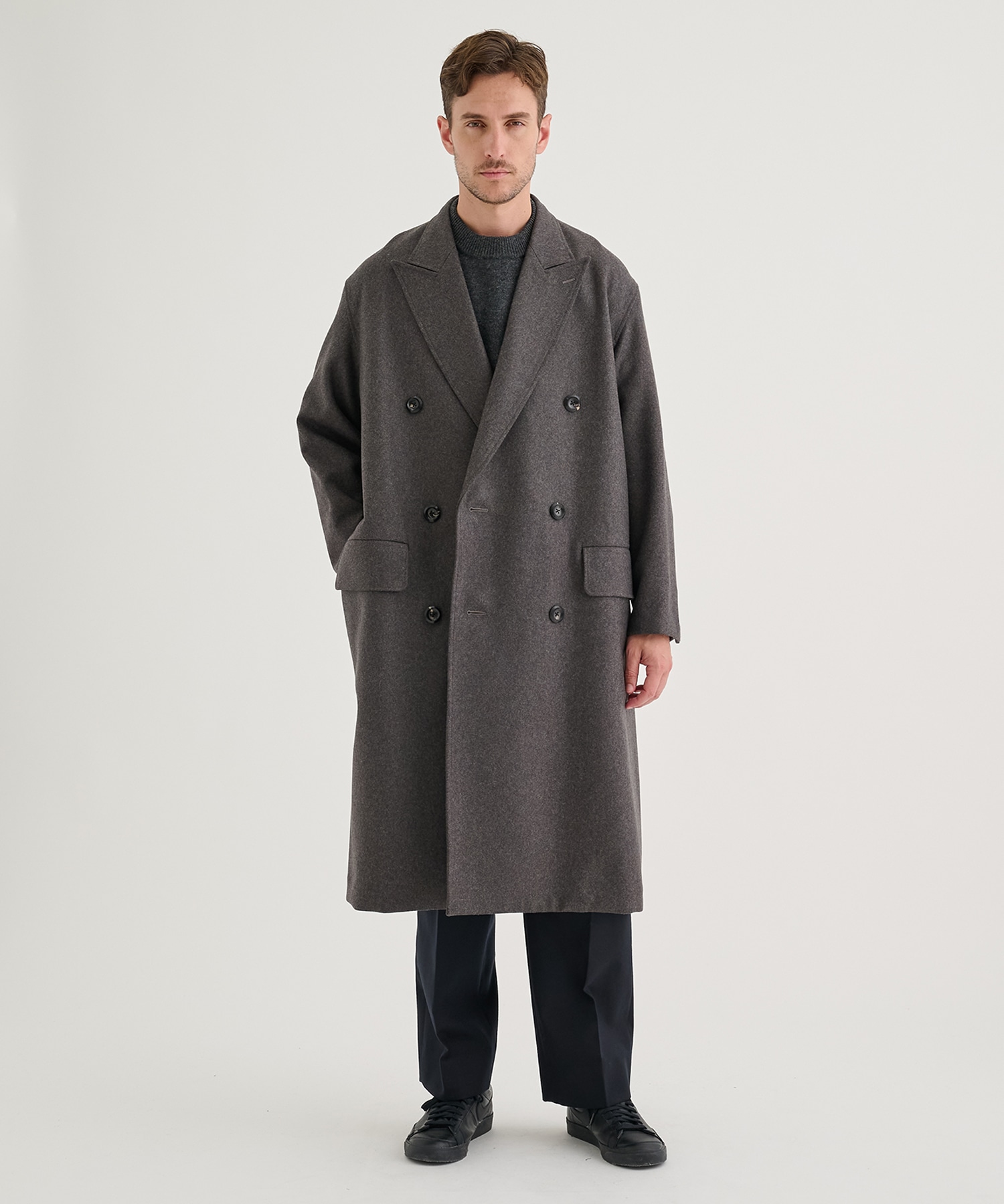 THE DOUBLE PEAKED EASY COAT｜THE RERACS
