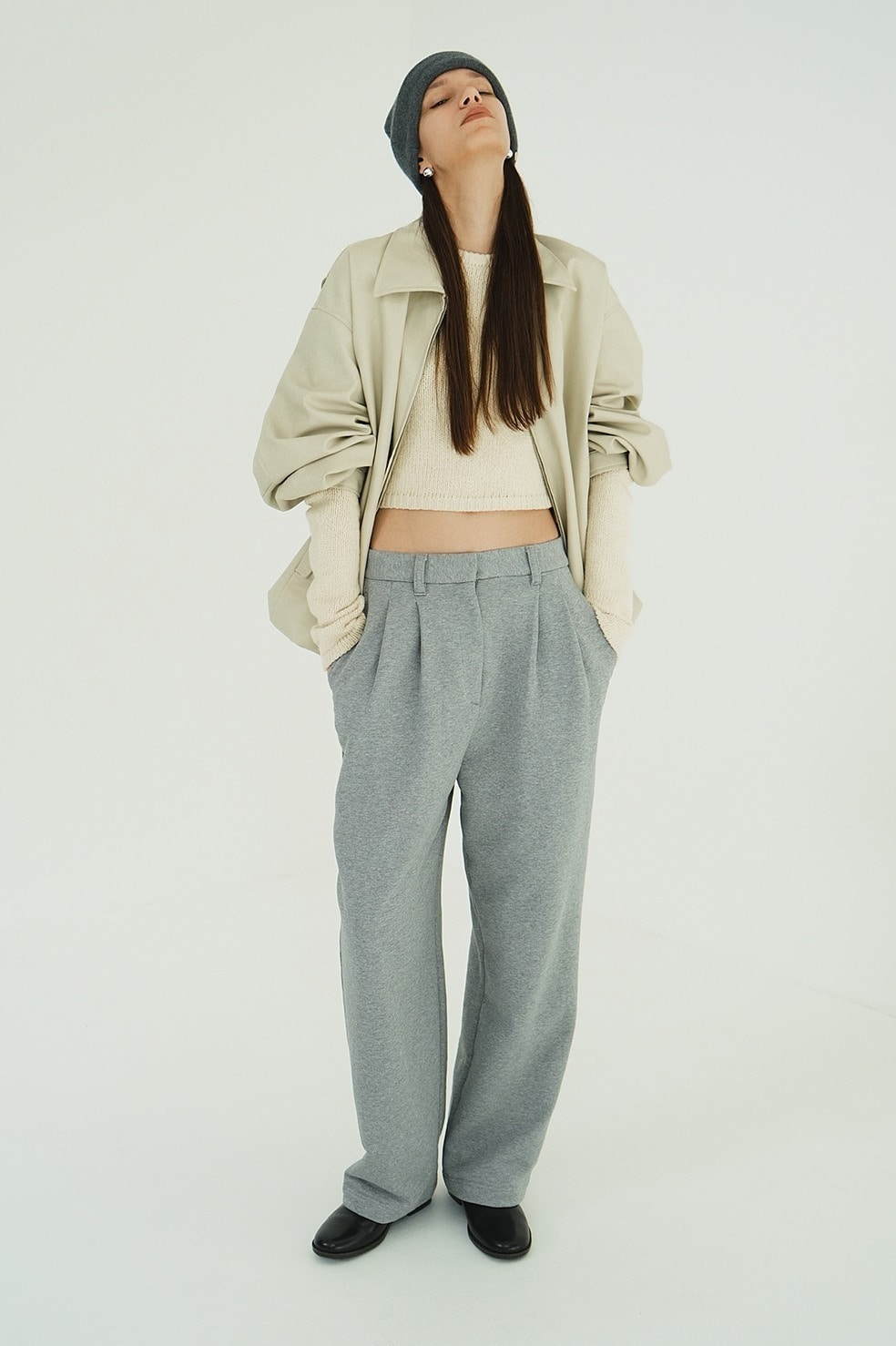 TWO TUCK SWEAT PANTS｜CLANE（クラネ）公式通販｜THE TOKYO（ザ