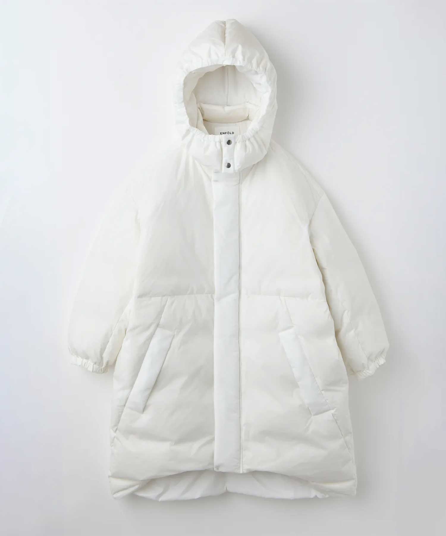 MONSTER COAT(36 WHITE): ENFOLD: WOMENS｜THE TOKYO ONLINE STORE