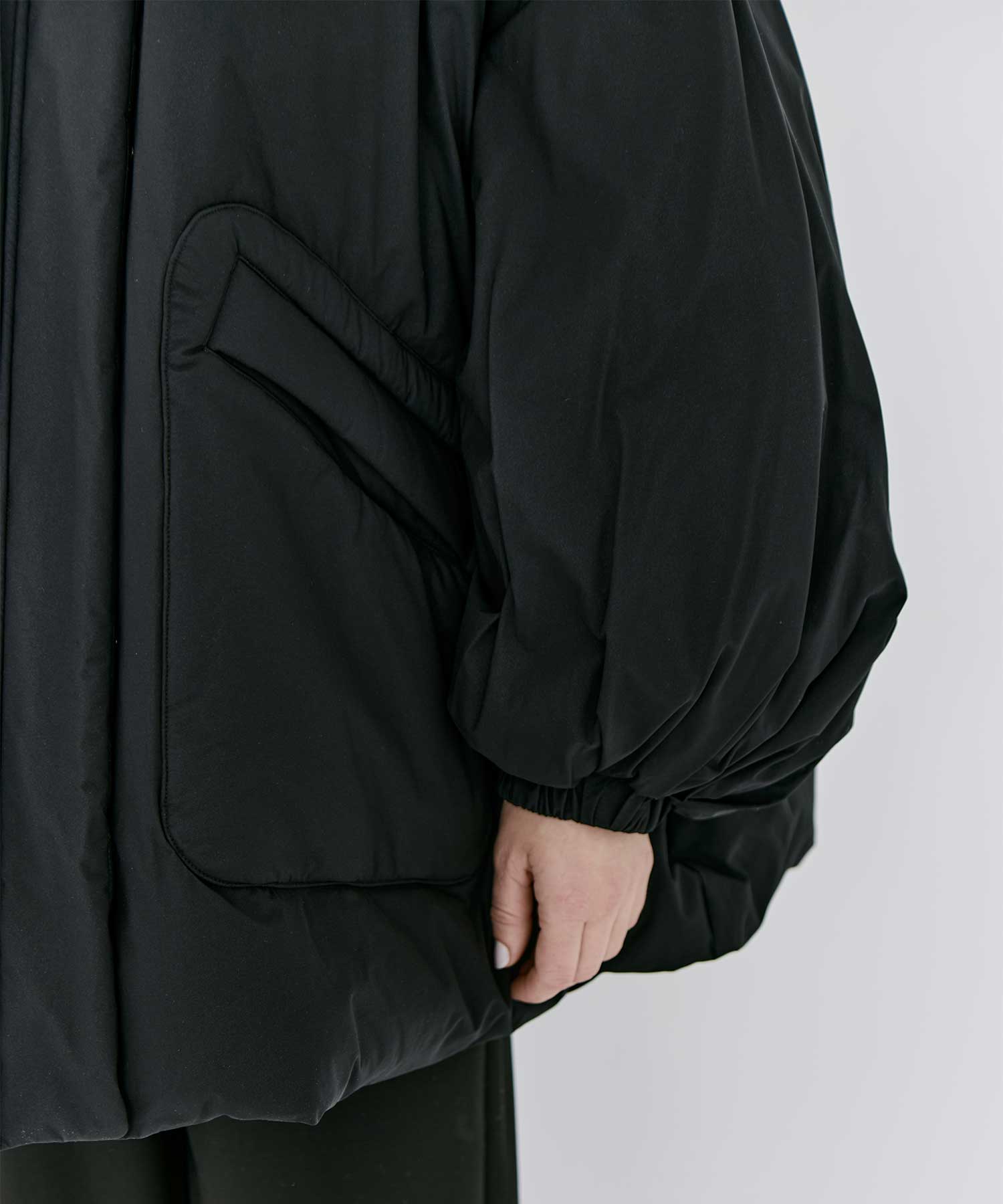 wide down jacket(S BLACK): nagonstans: WOMENS｜THE TOKYO ONLINE STORE