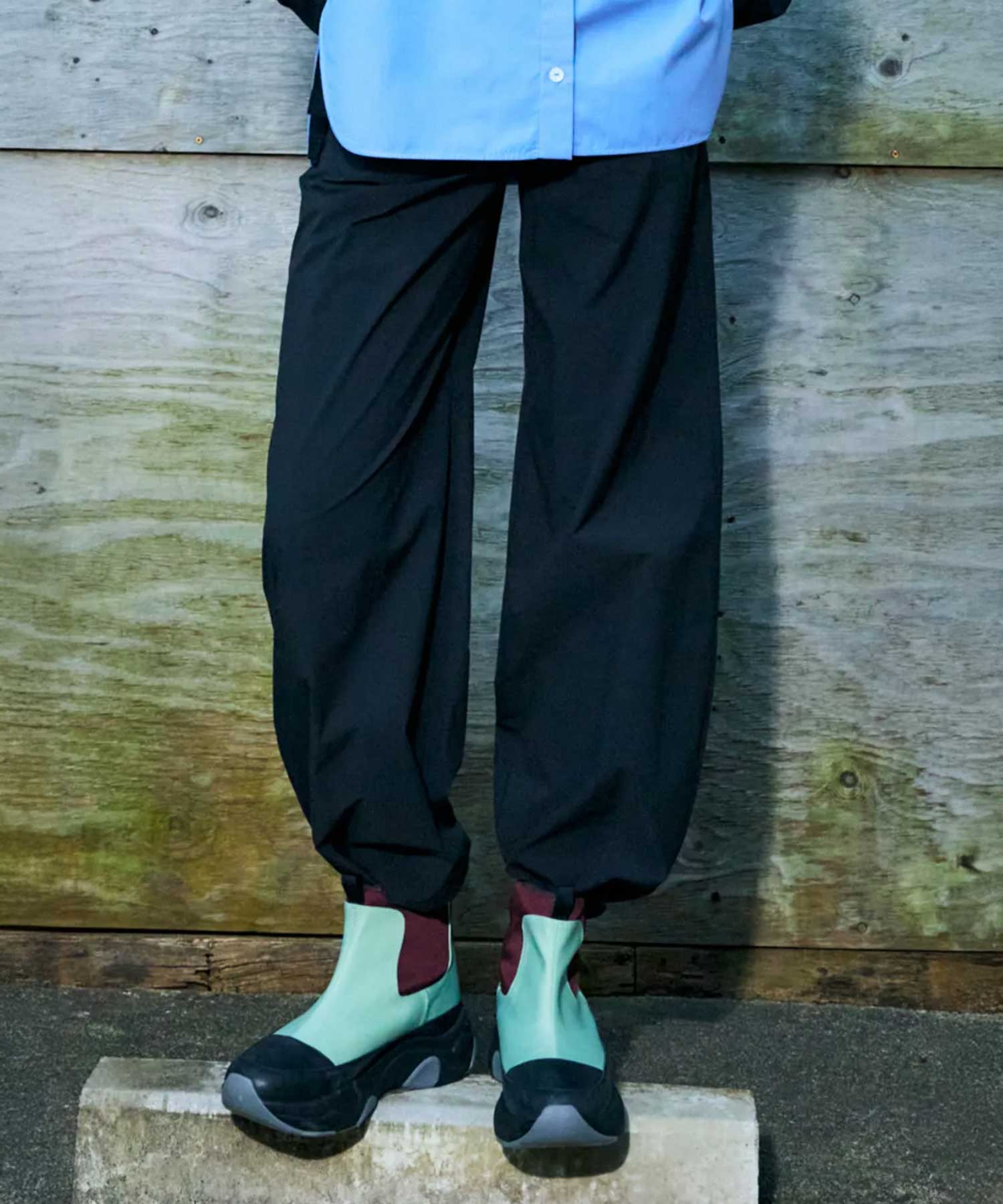 cocoon pants(S BLACK): nagonstans: WOMENS｜THE TOKYO ONLINE STORE