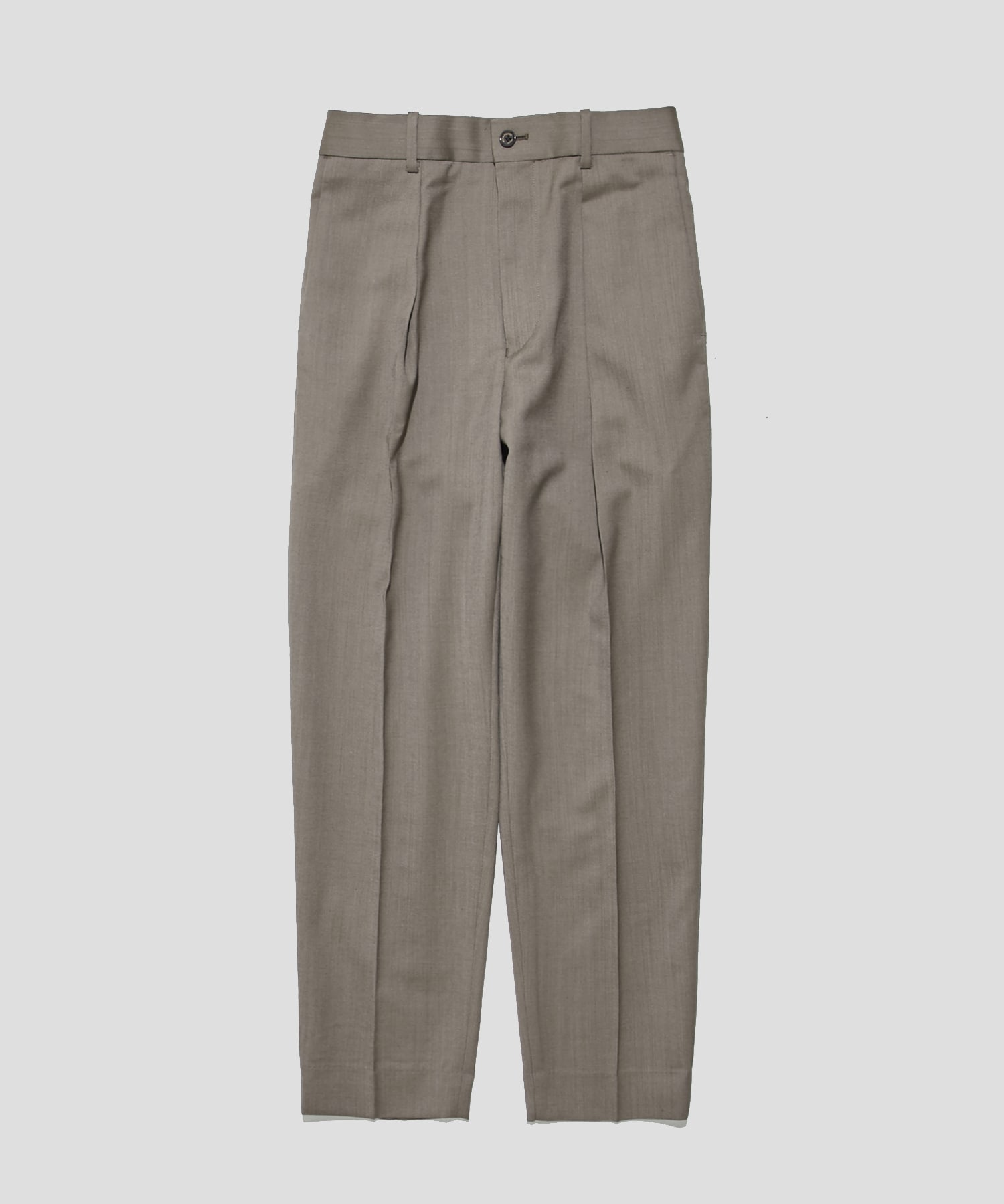 PEGTOP TROUSERS(1 GREY BEIGE): MARKAWARE: MENS｜THE TOKYO ONLINE STORE