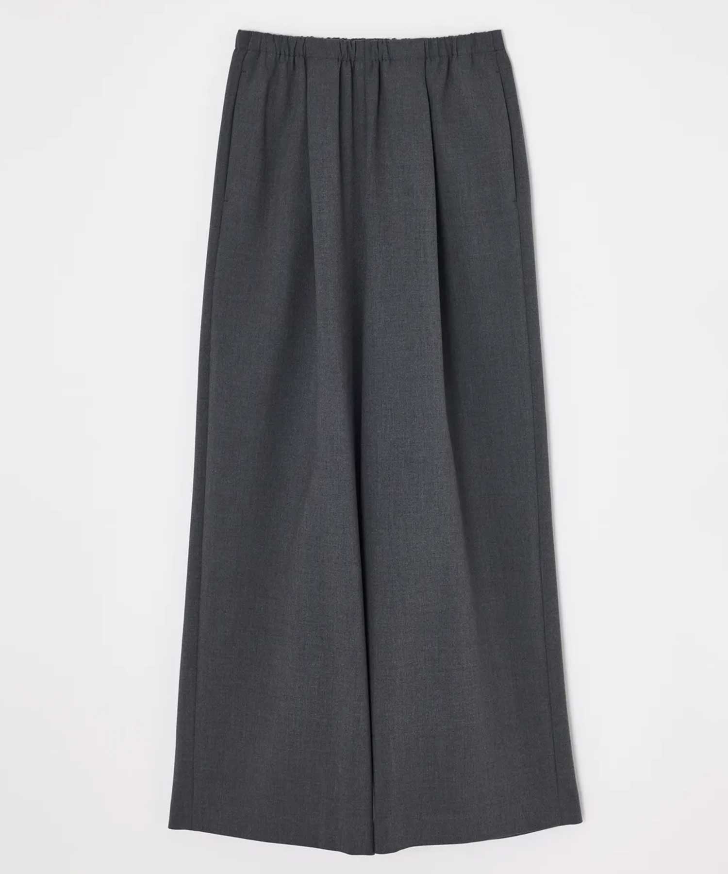 RELAX WIDE PANTS(34 DARK GREY): ENFOLD: WOMENS｜THE TOKYO ONLINE STORE