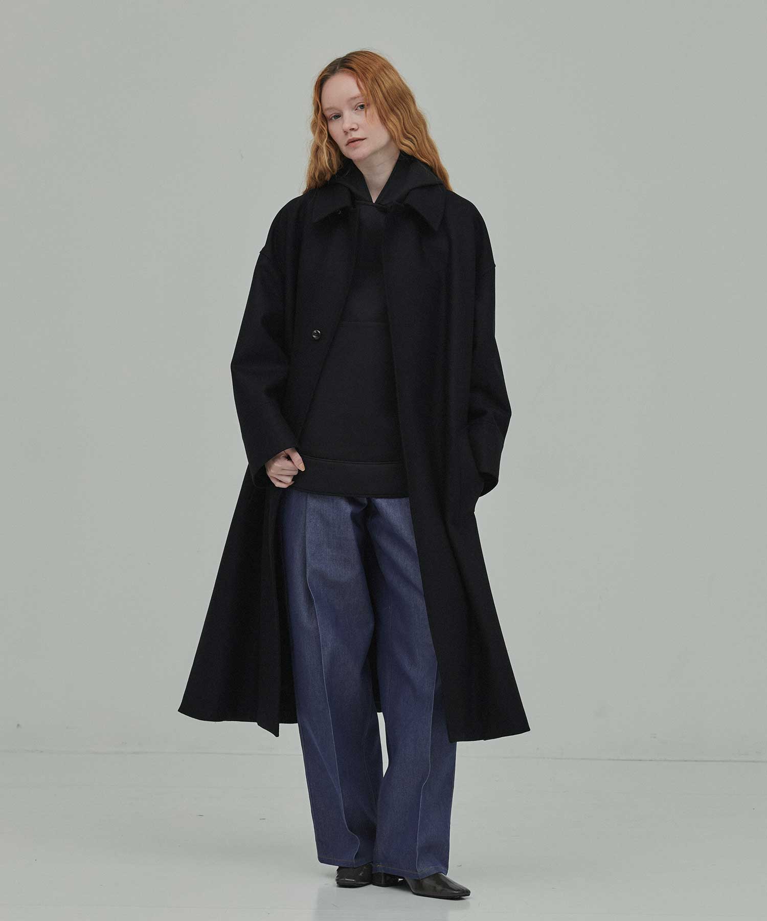 THE BAL COLLAR COAT(36 BLACK): THE RERACS: WOMENS｜THE TOKYO