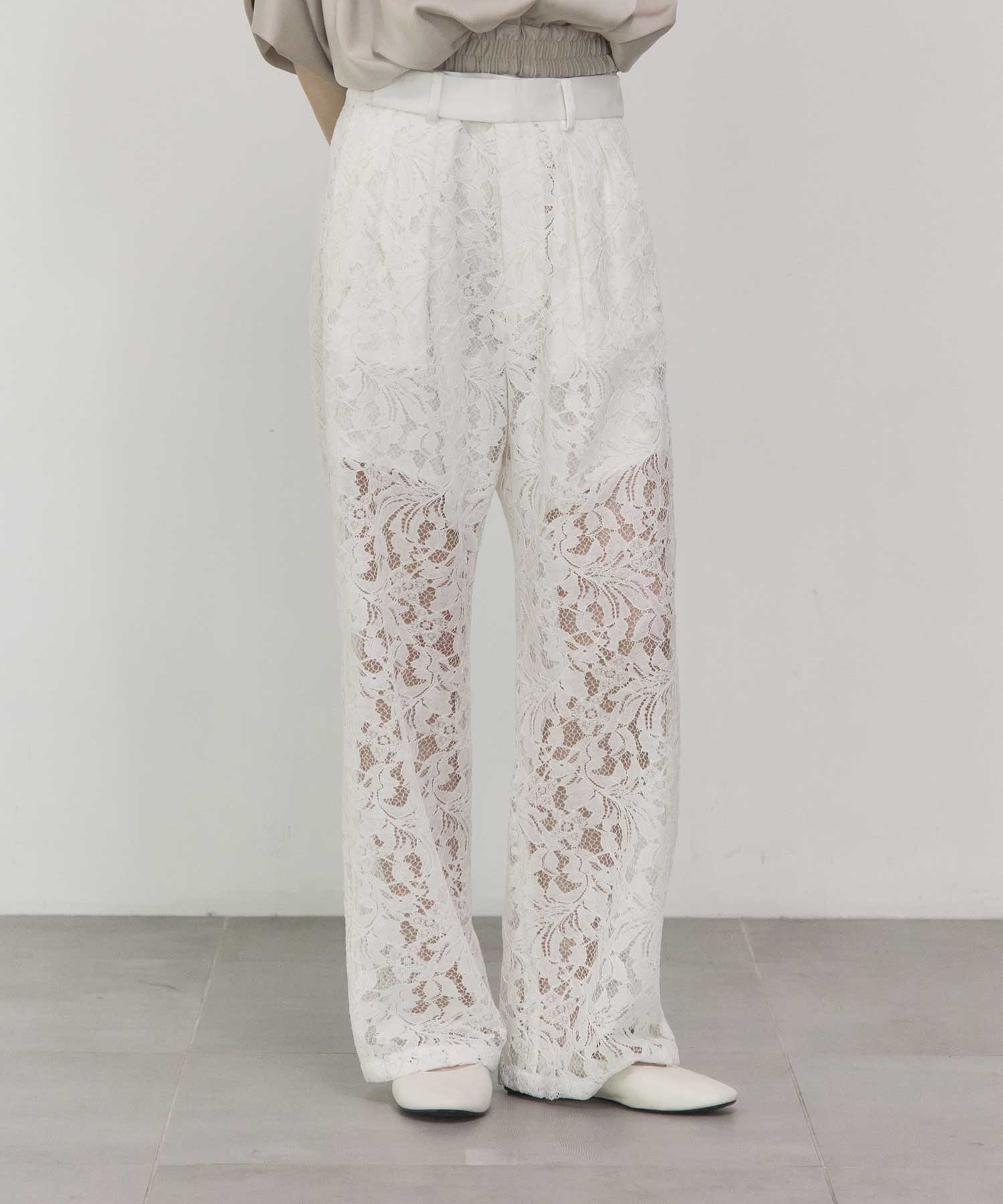 2 piece Lace Pants(36 WHITE): THE TOKYO: WOMENS｜THE TOKYO ONLINE