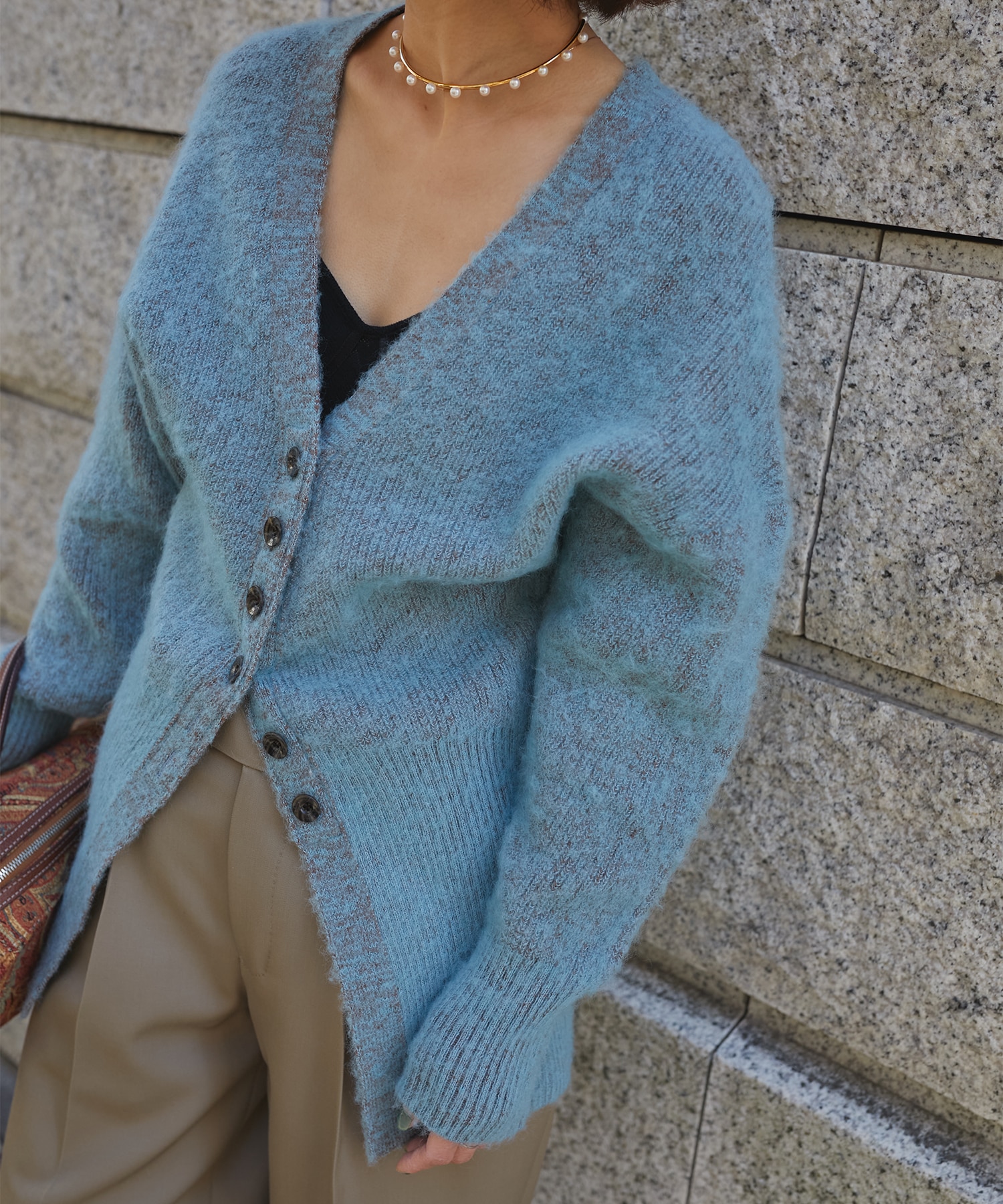 Greer mohair knit cardigan｜AKIRANAKA（アキラナカ）正規取り扱い