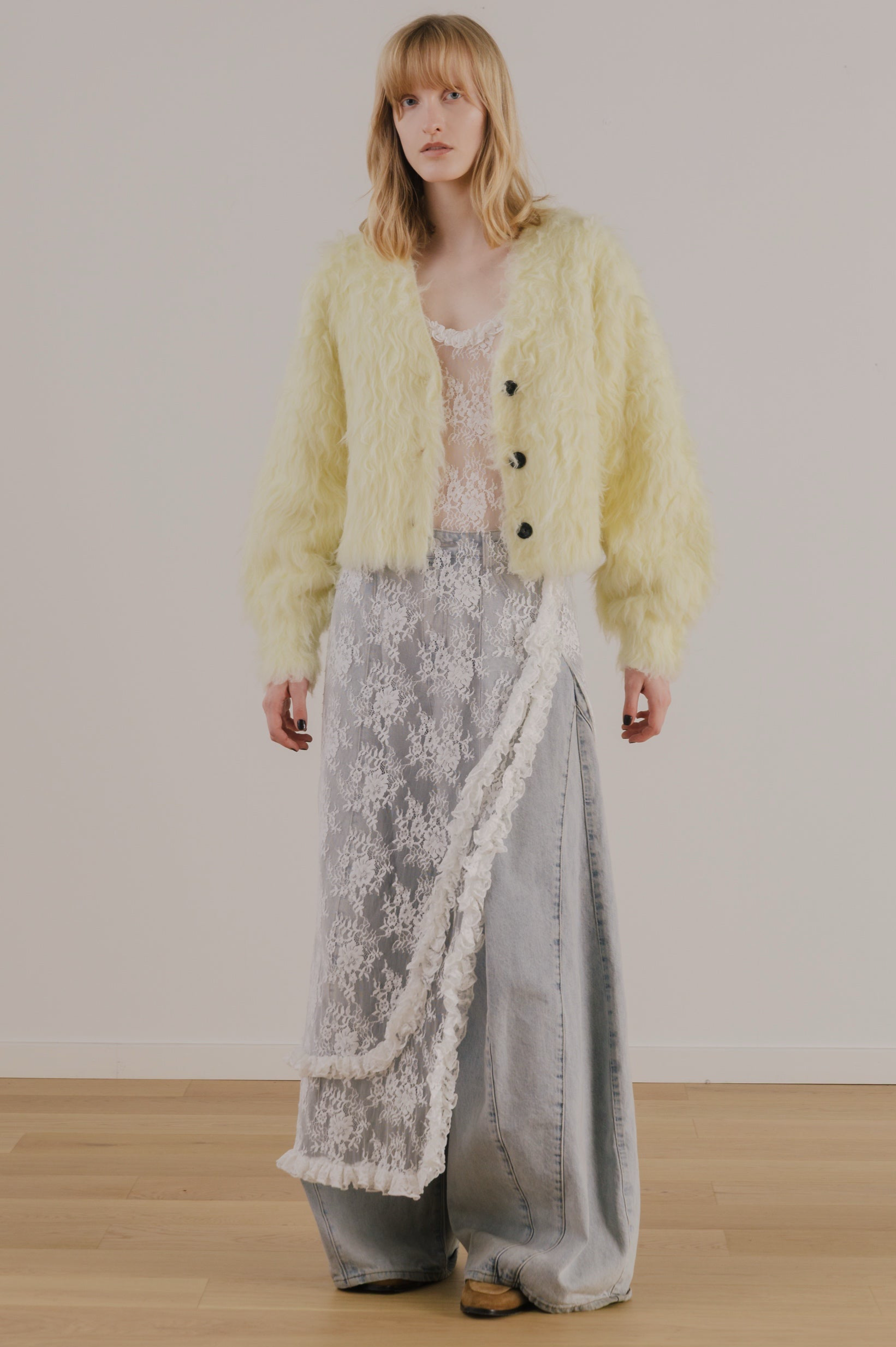 Eltz Shaggy Cardigan – THE TOÉ