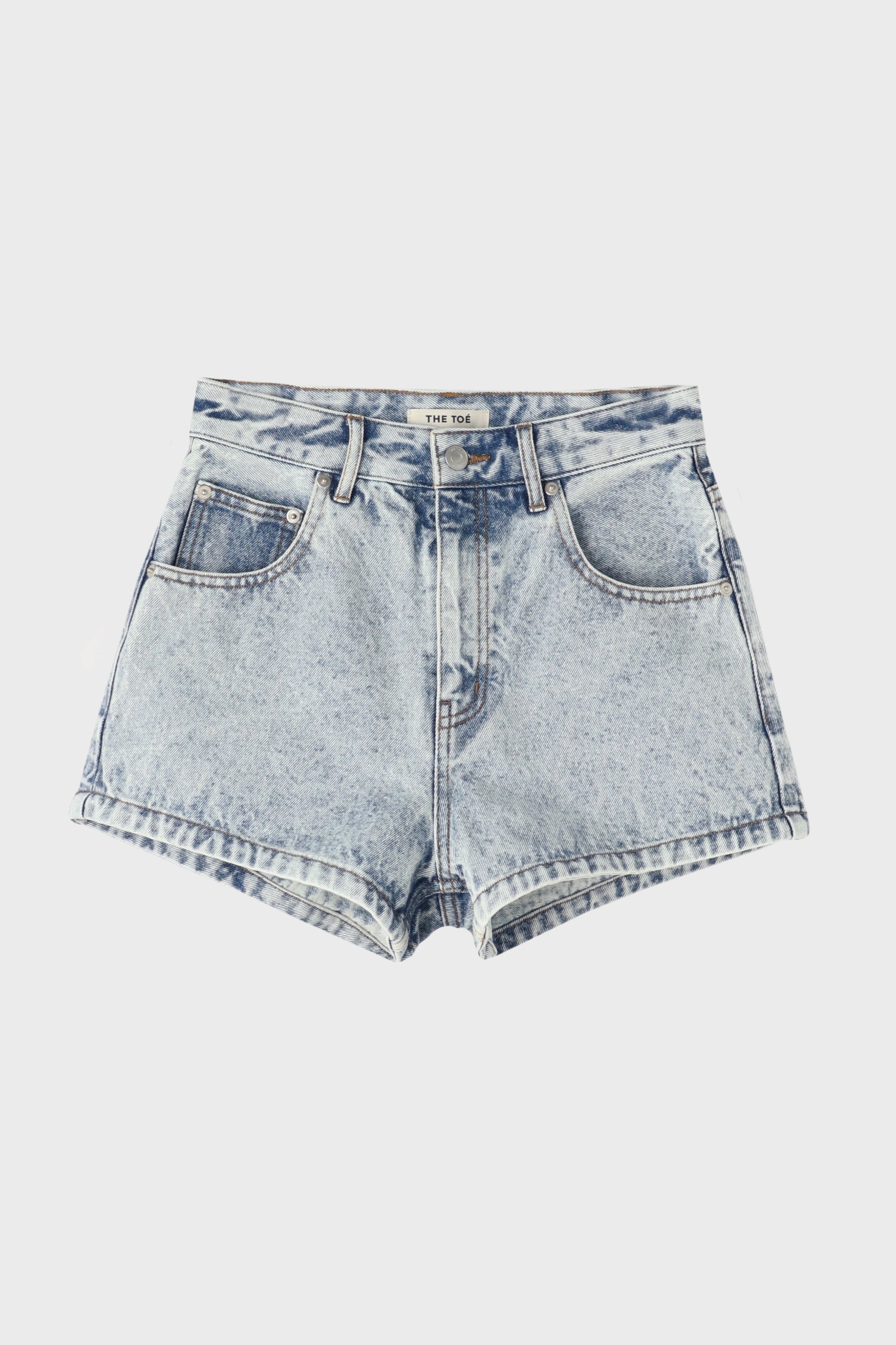 Olympia Short Denim Pants – THE TOÉ