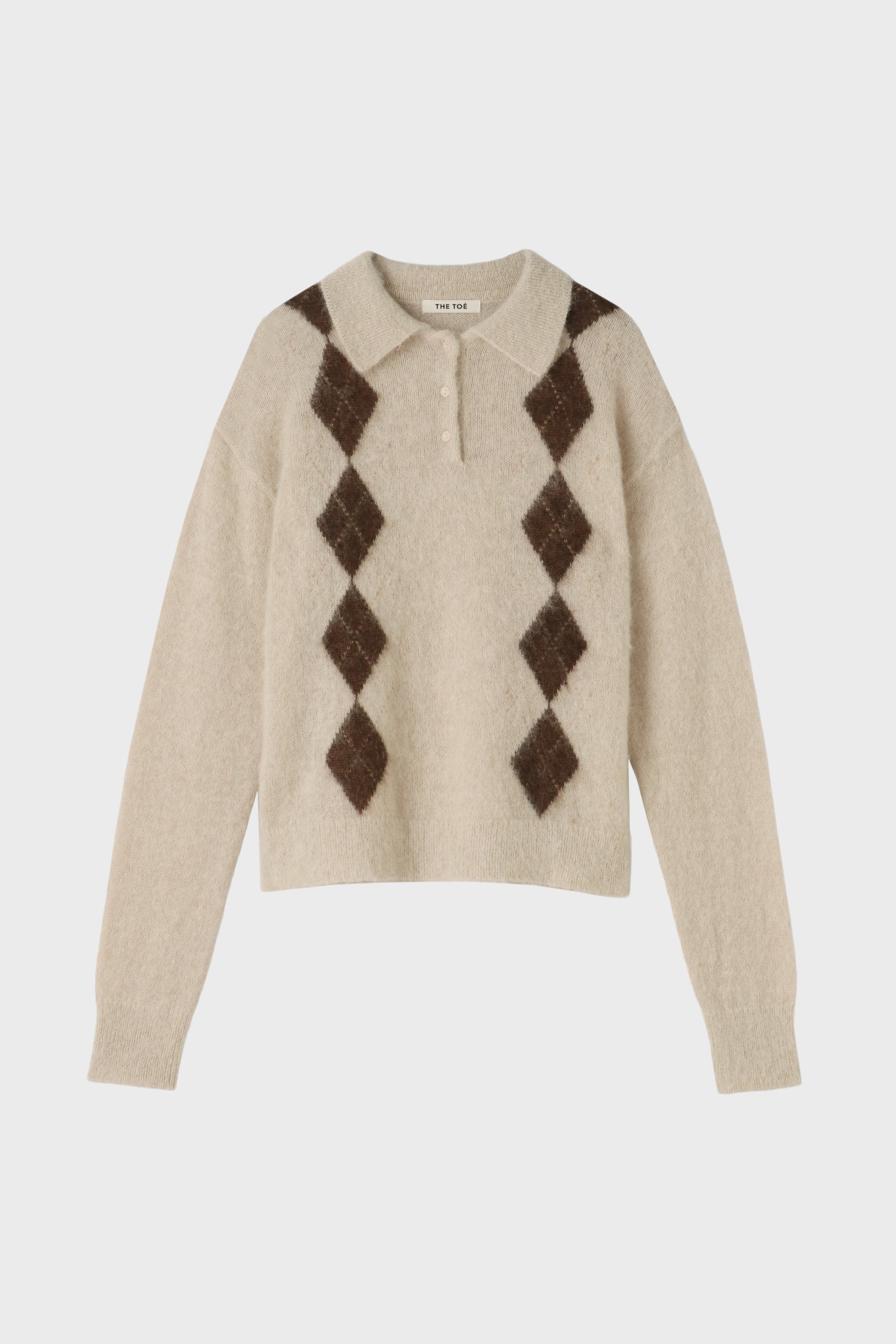 Marien Argyle Knit – THE TOÉ